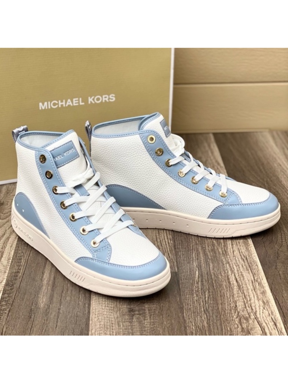 Michael Kors Shea Mid High Top Sneakers